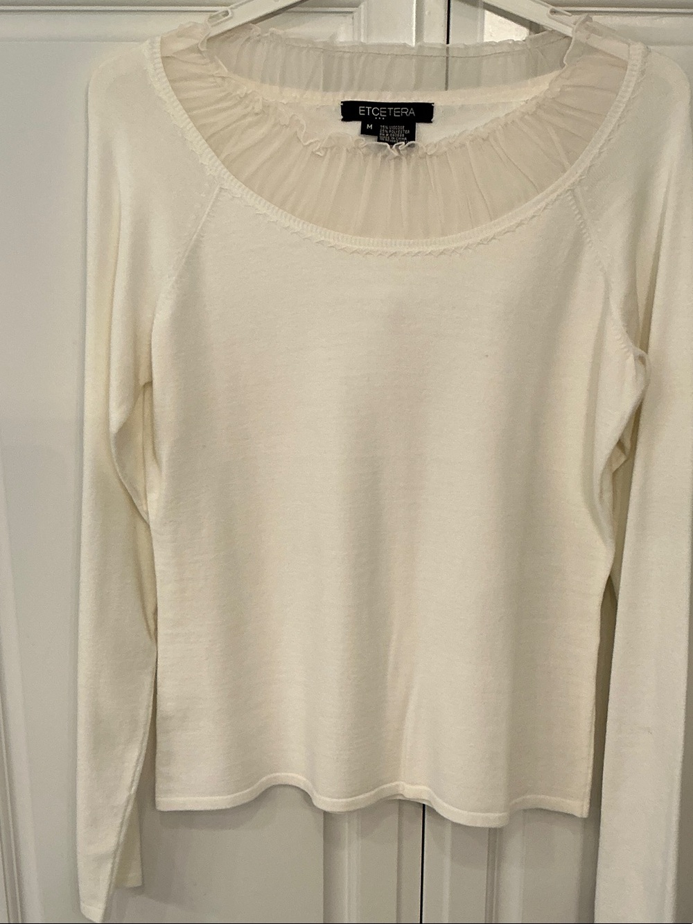 Etcetera sweater top